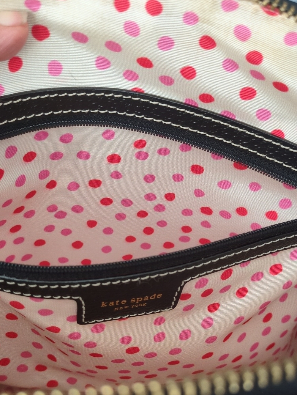 Kate Spade Wellesley Leather Small Maeda Top Handle Satchel In Black - Picture 5 of 14